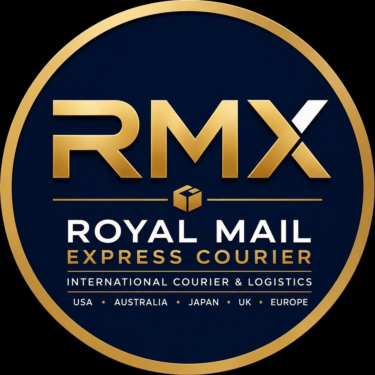 RMX – Royal Mail Express Courier official logo
